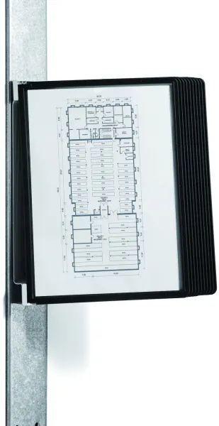Durable Vario magnet wall 10 sistema di registrazione magnetico nero A4
