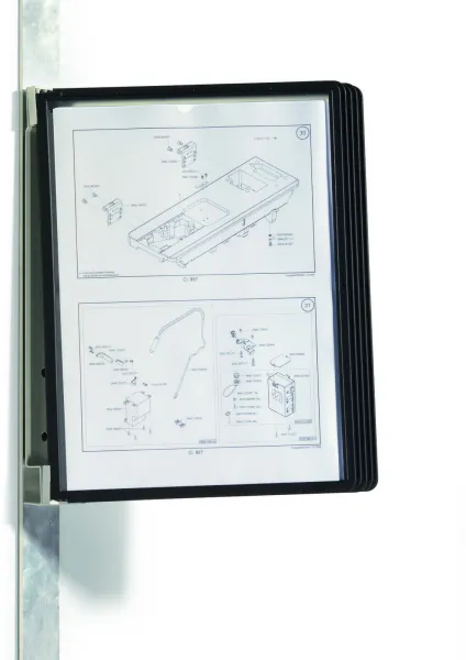 Durable Vario Magnet sistema di registrazione magnetico nero A4