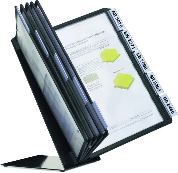 Durable Vario sistema di registrazione nero A4