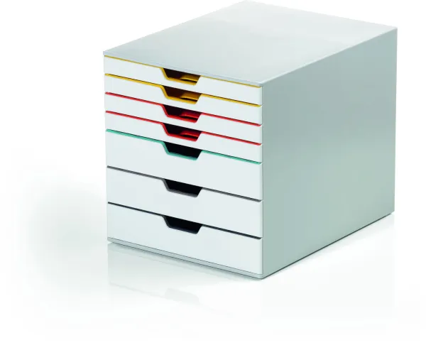 Durable Varicolor A4 cassetto 7 scomparti bianco